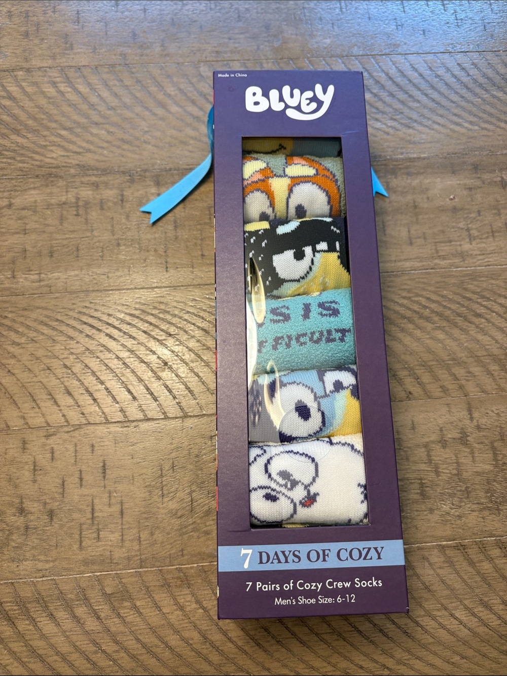 Kids' 7 Days of Cozy Crew Socks – Multi Color